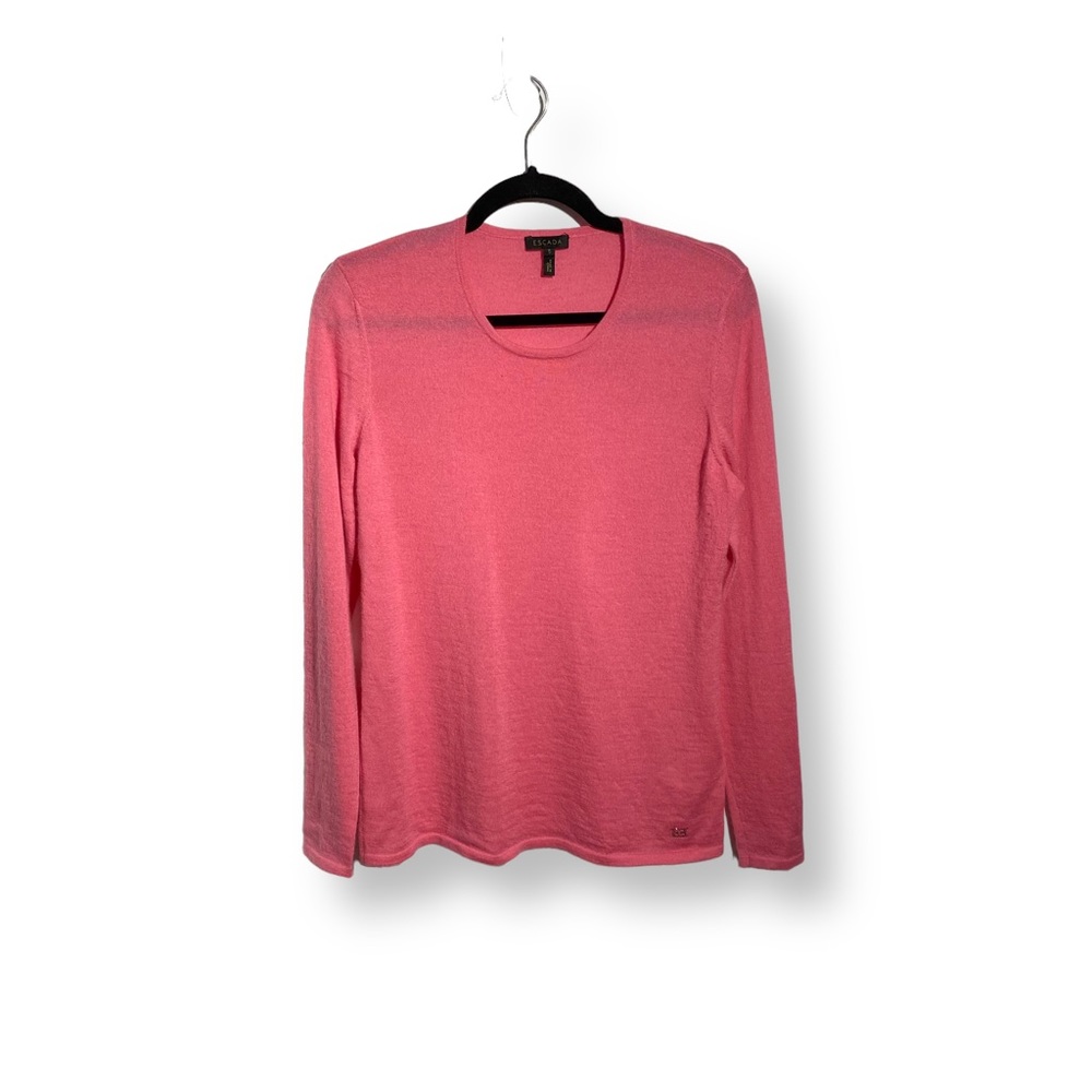 ESCADA Cashmere Pullover Sweater Gerbera Pink